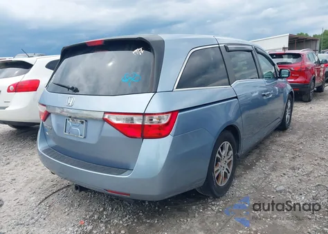 2013 Honda Odyssey Ex из США, поврежденный, VIN 5FNRL5H42DB089189